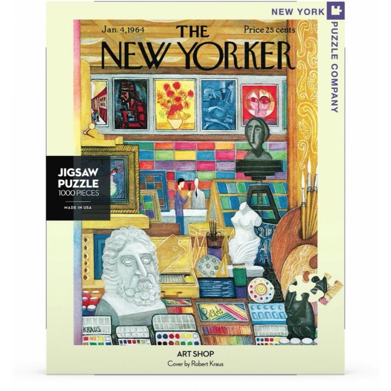 New York Puzzle Company - Puzzle 'Art Shop' (1000 pièces)