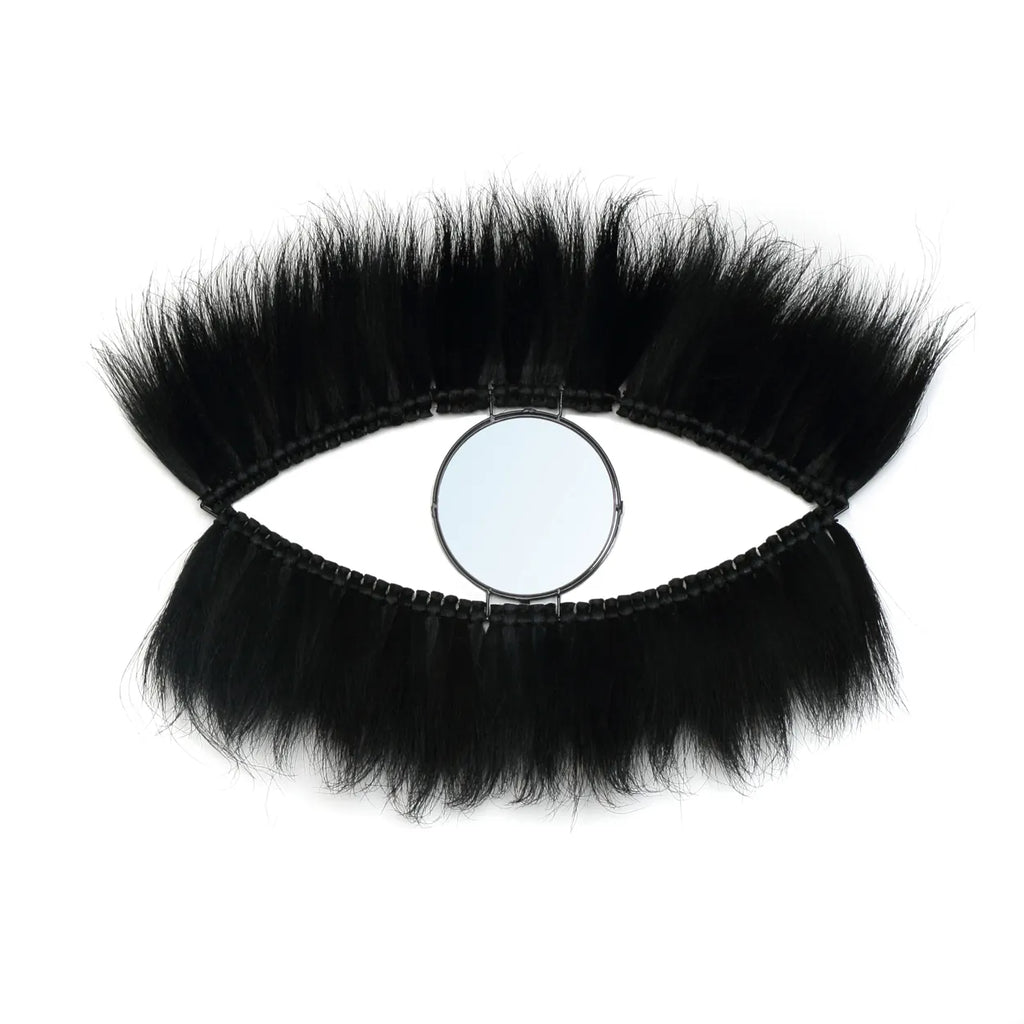 Bazar Bizar - Spiegel 'Black Eye' (Zwart)