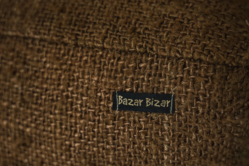 Bazar Bizar - Pouf 'Oh My Gee' (Marron)