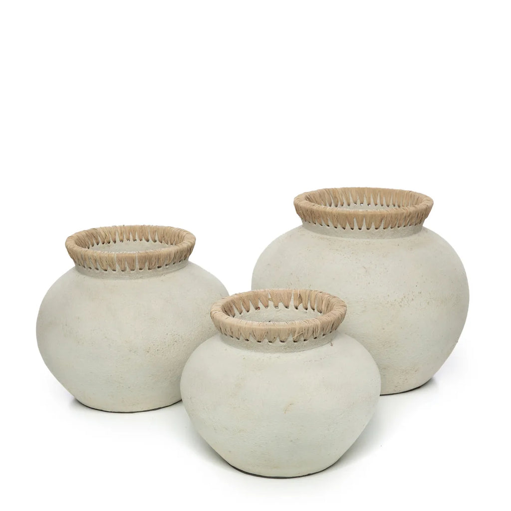 Bazar Bizar - Vase 'Styly' (Béton Naturel, L)