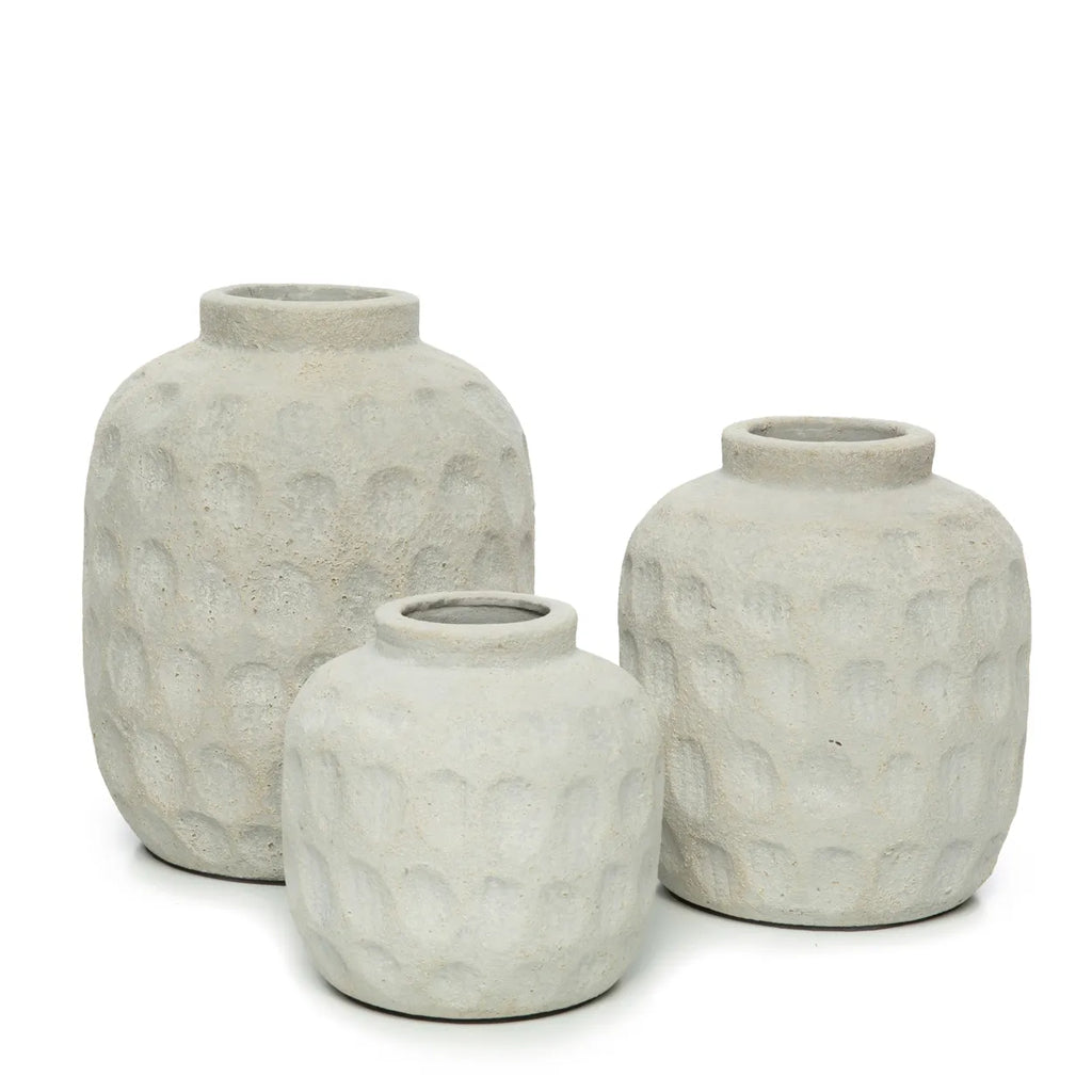 Bazar Bizar - Vase 'Trendy' (Beton, S)