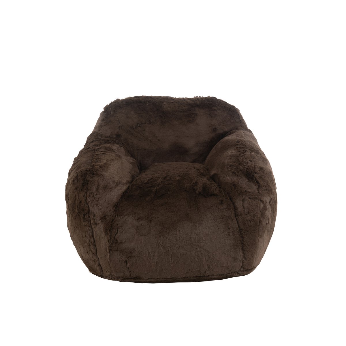 J-Line - Canapé Cutie Polyester Marron Petit