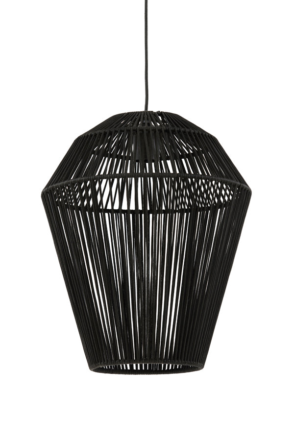 Light &amp; Living - Lampe suspendue 'Deya' (Variante B, Noir Mat)