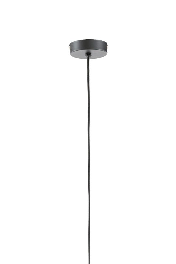 Light &amp; Living - Lampe suspendue 'Deya' (Variante B, Noir Mat)