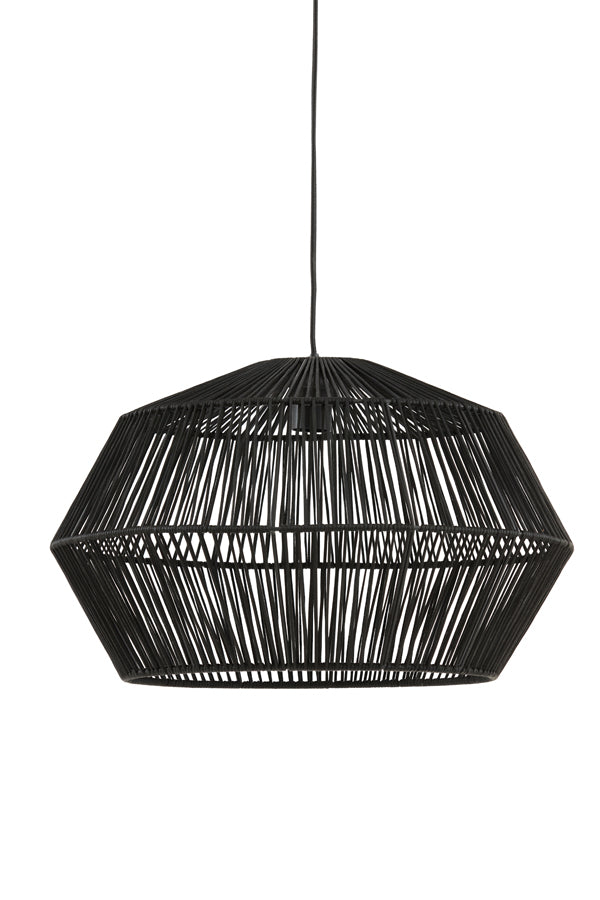 Light &amp; Living - Lampe suspendue 'Deya' (Variante E, Noir Mat)