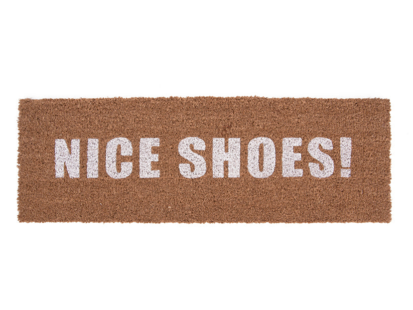 Present Time - Deurmat 'Nice Shoes' (Brown)