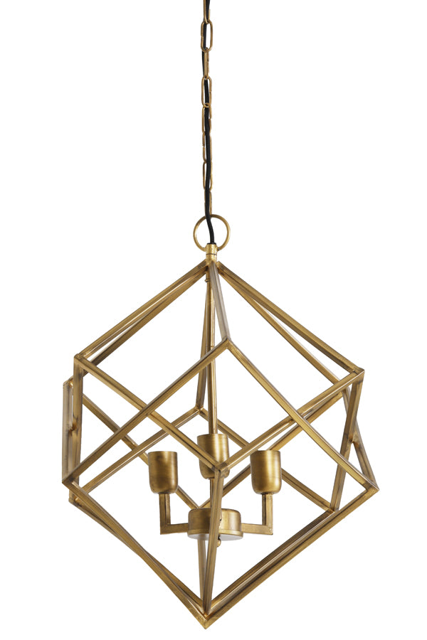 Light & Living - Hanglamp 'Drizella' (3 stuks, Goud)