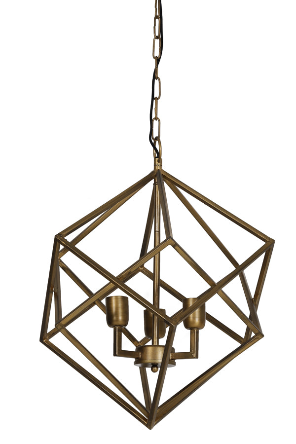 Light & Living - Hanglamp 'Drizella' (3 stuks, Goud)