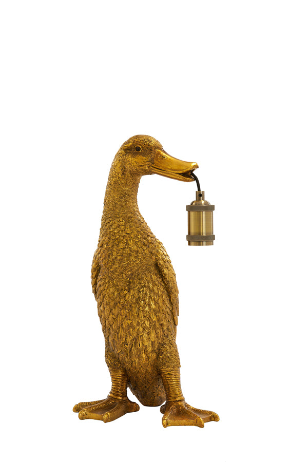 Light &amp; Living - Lampe de table 'Duck' (Taille M, Bronze Antique)