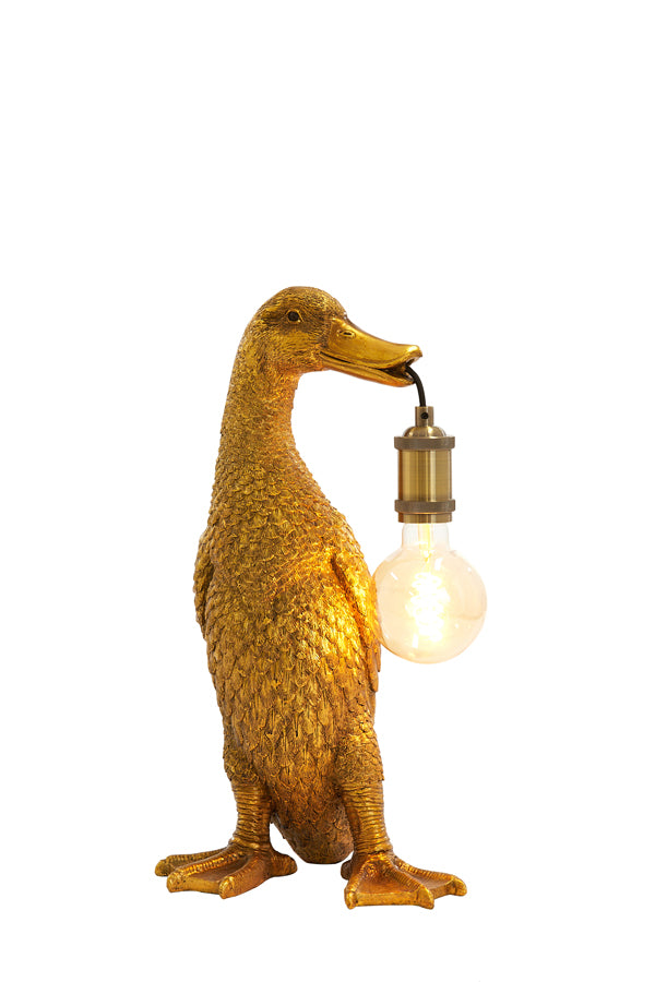 Light &amp; Living - Lampe de table 'Duck' (Taille M, Bronze Antique)