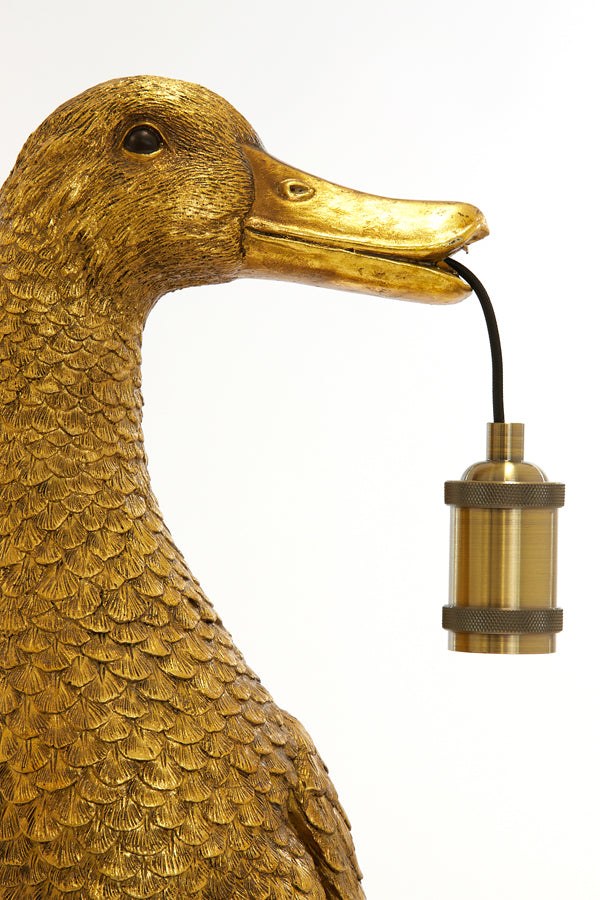 Light &amp; Living - Lampe de table 'Duck' (Taille M, Bronze Antique)