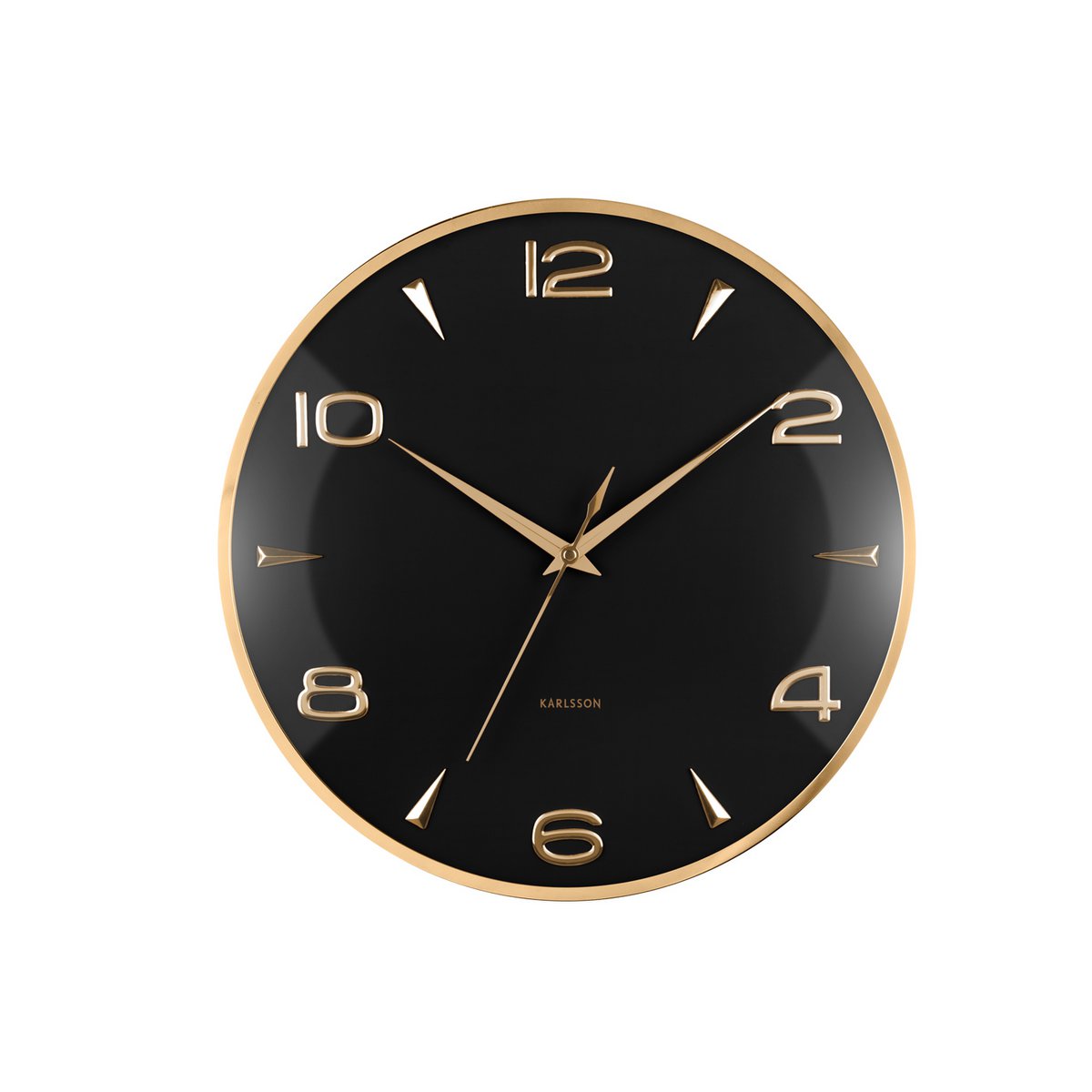 Karlsson - Horloge murale Sienna Glow - KA6017BK