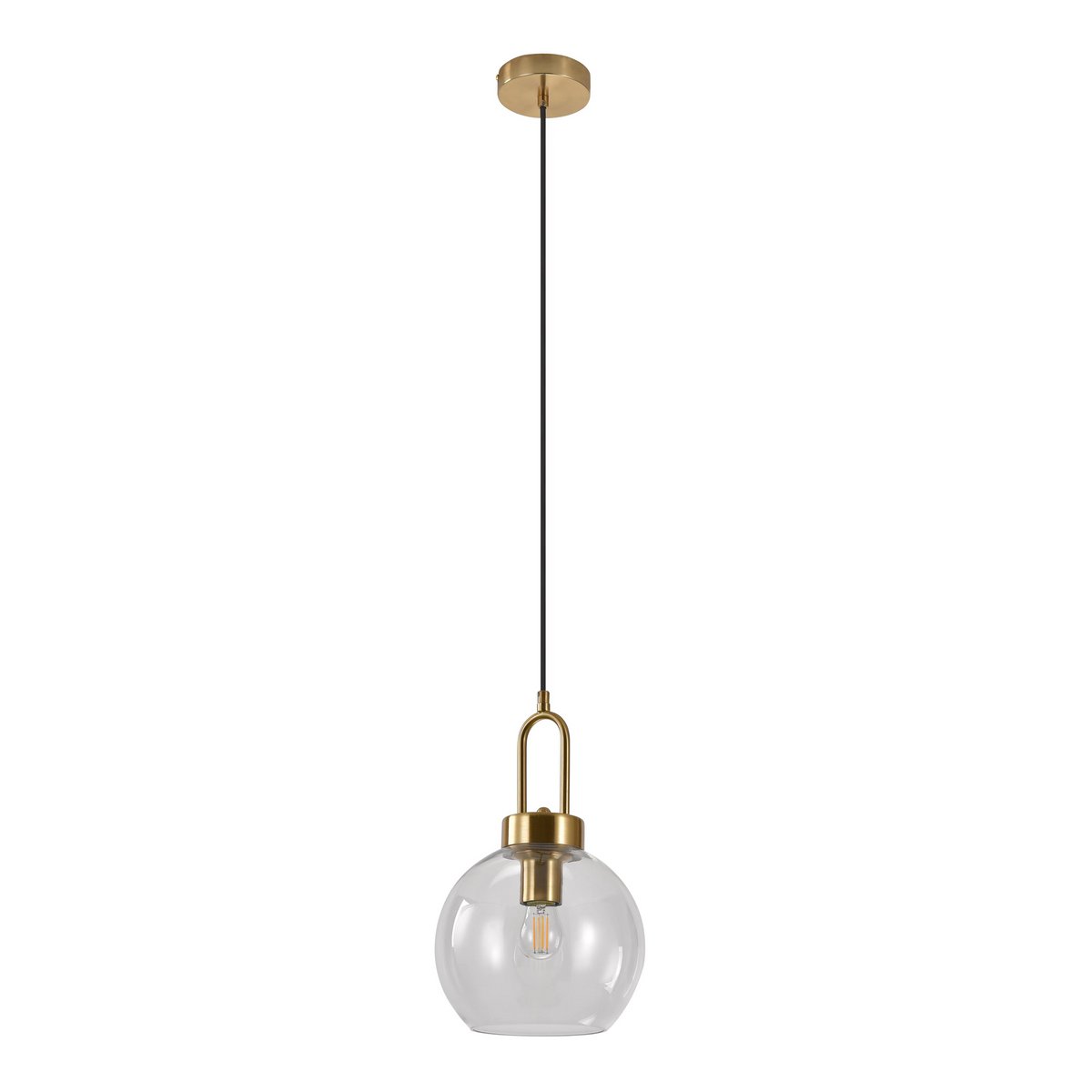 House Nordic - Lampe suspendue Luton - Aspect laiton