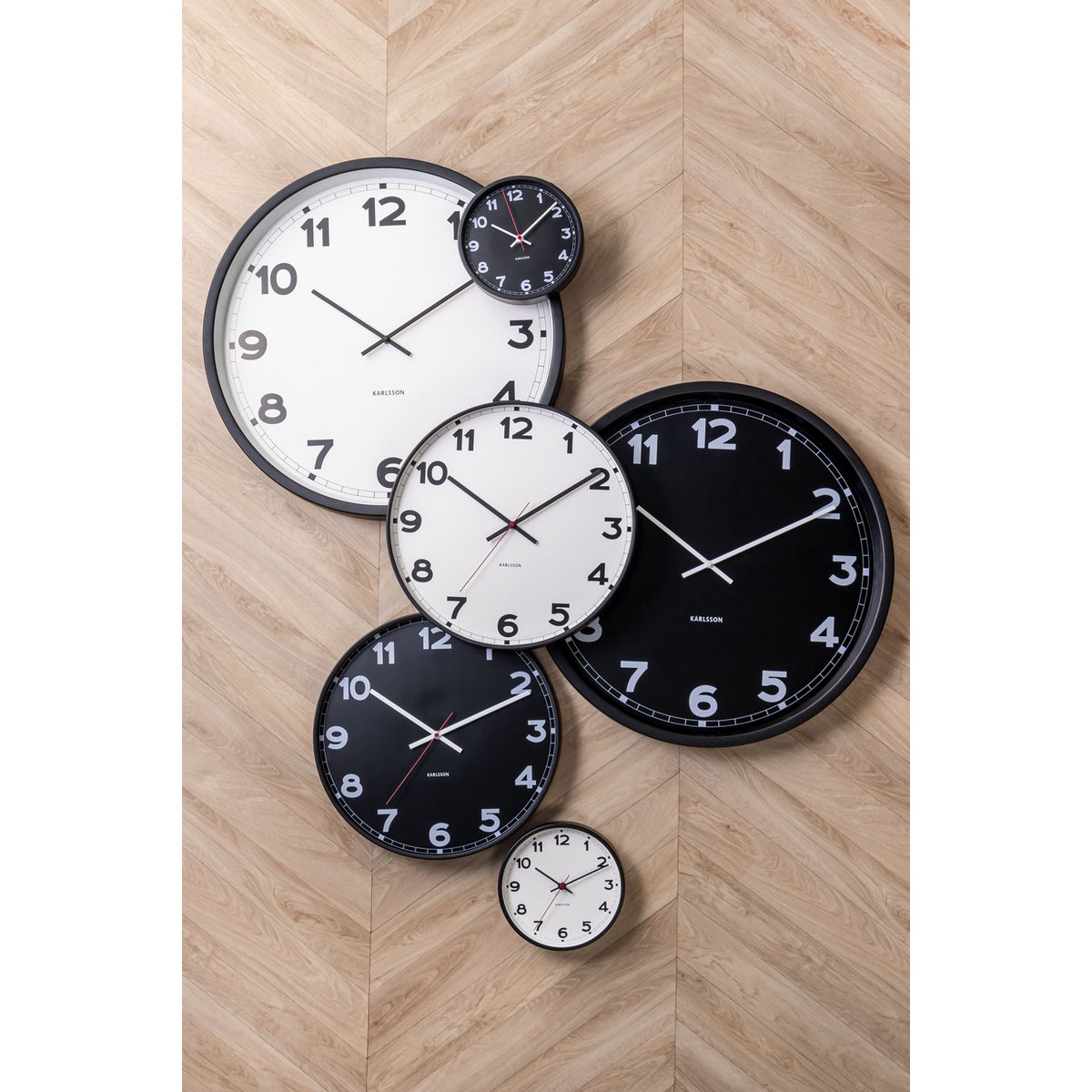 Karlsson - Horloge murale New Classic Petite (Ø20cm) - KA5846WH