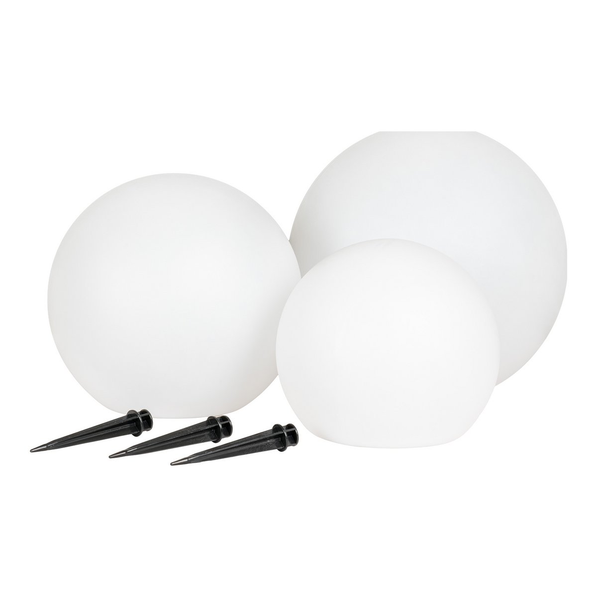 House Nordic - Lifton LED Lamp - zonnepaneel, set van 3