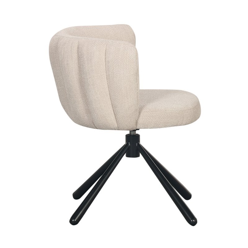 Pole to Pole - Chaise pivotante Shell Beige