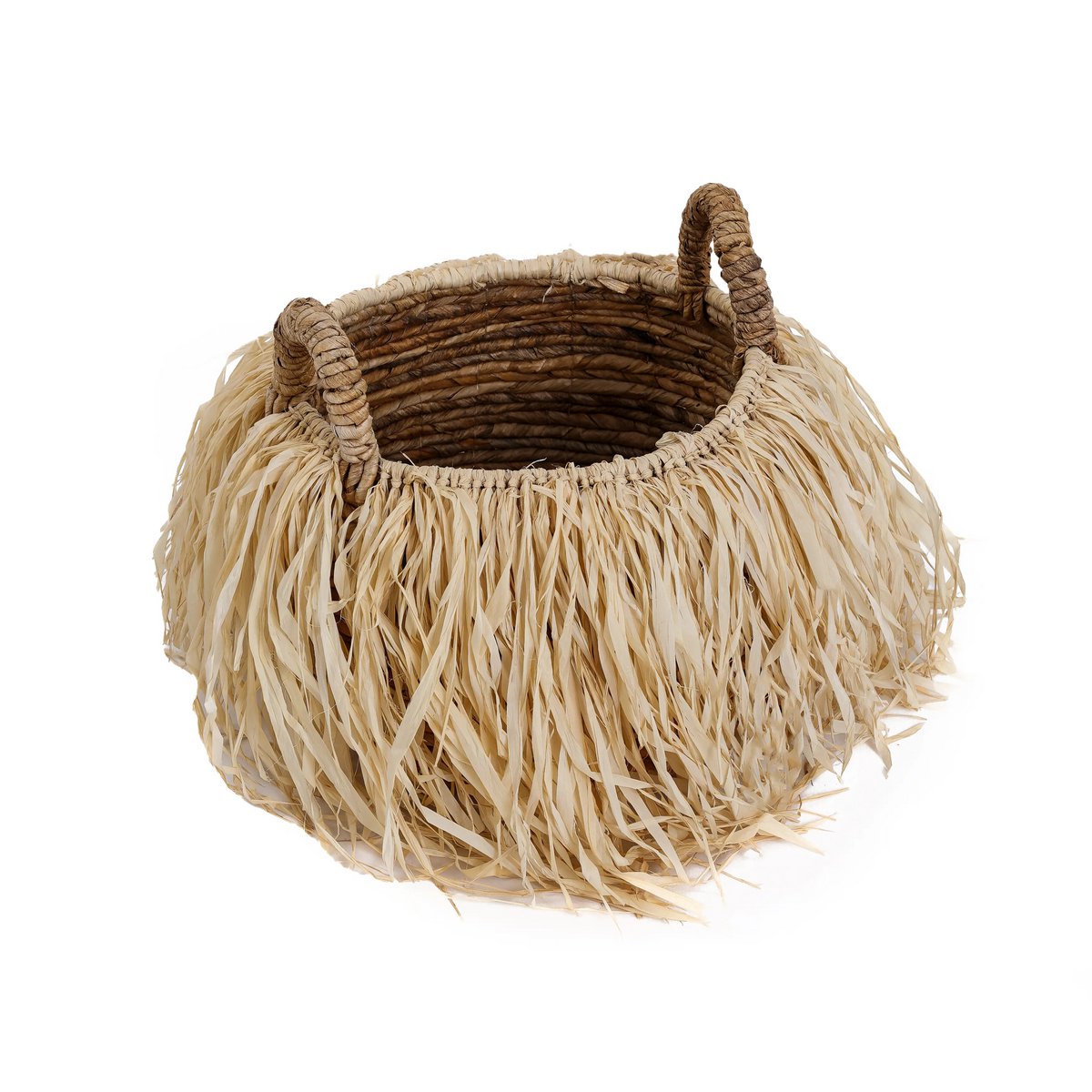 Bazar Bizar - Panier 'Raffia' (Taille M)