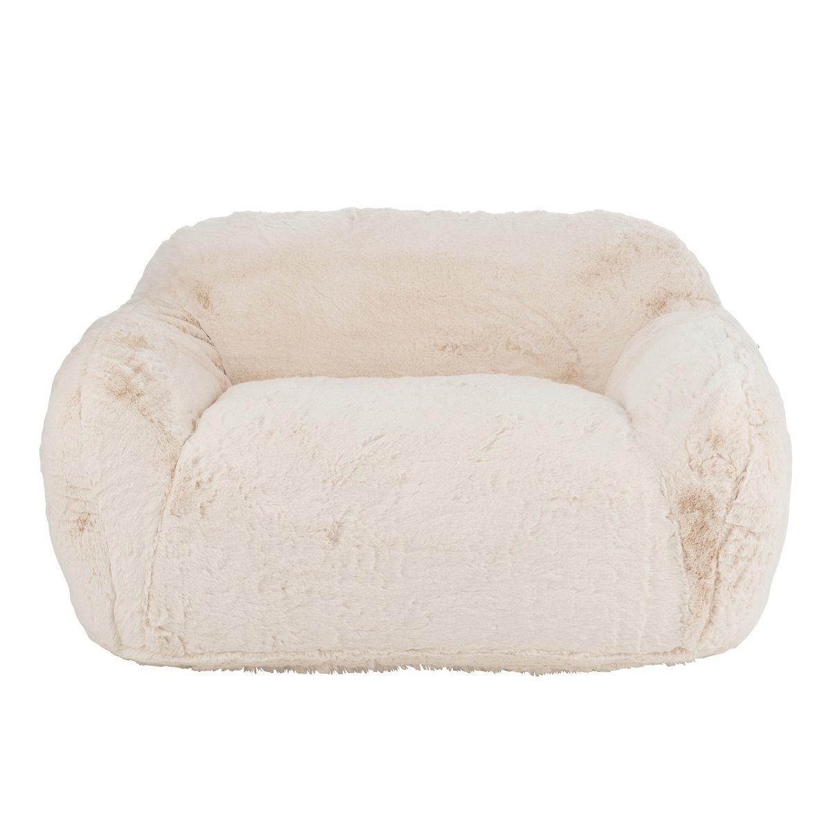 J-Line - Sofa Cutie Polyester Creme Groß