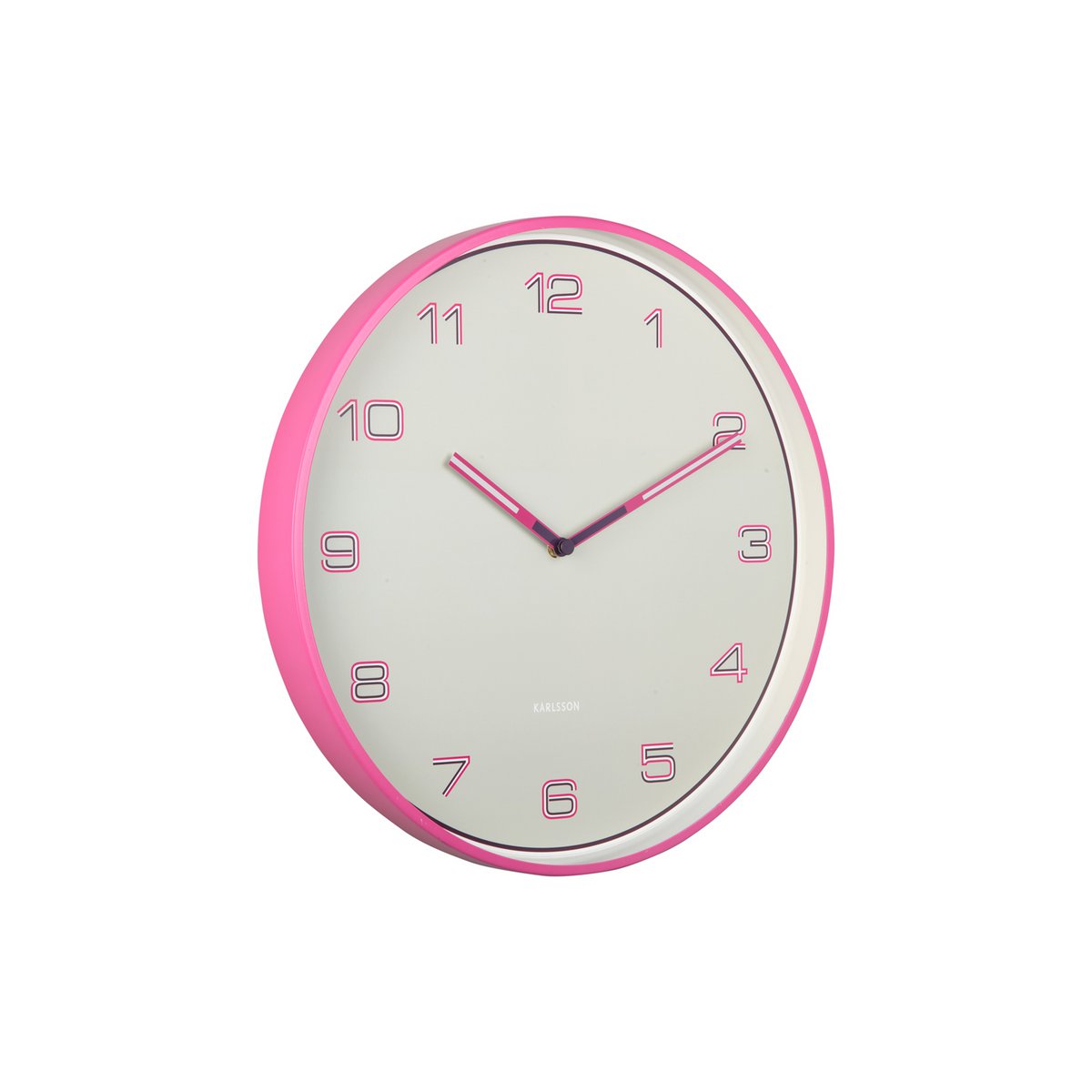 Karlsson - Horloge Murale Chiffres Lignés (Ø40cm) - KA6013BP