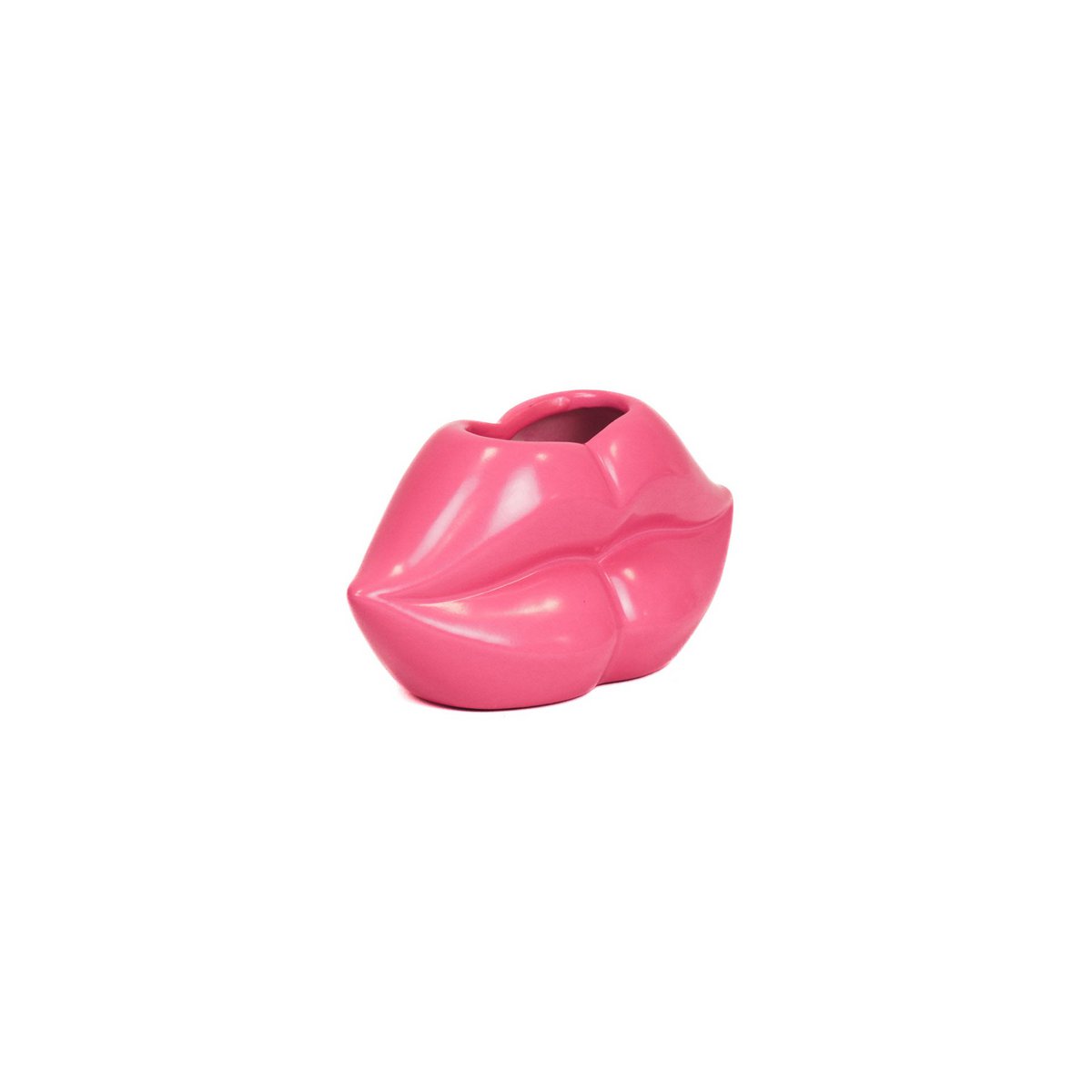 Housevitamin - Pot 'Lip' (Rose fluo)