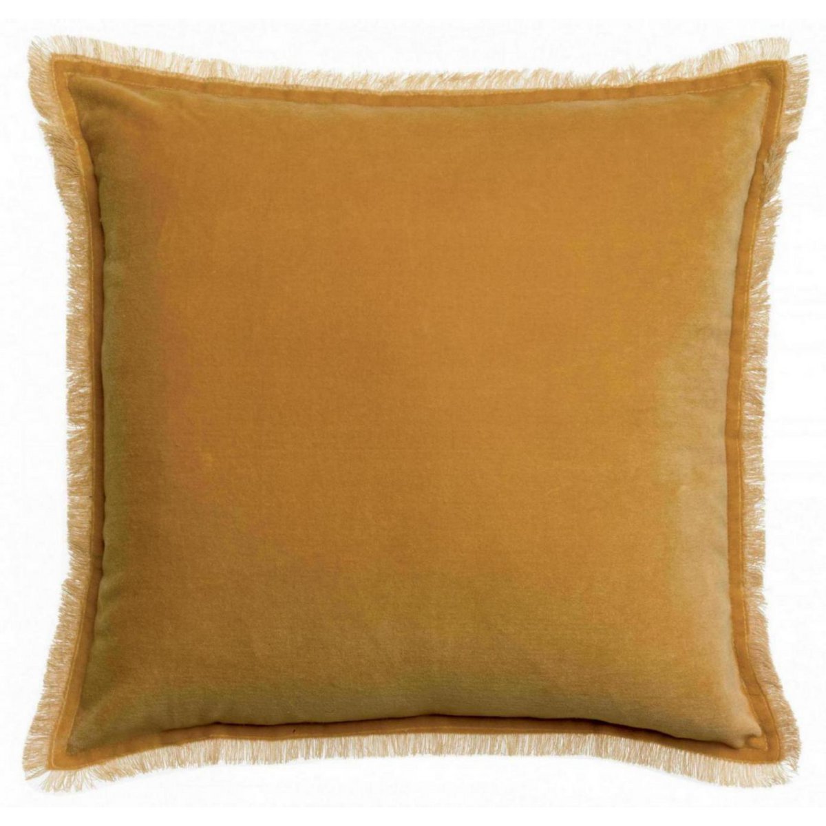 VIVARAISE - Coussin uni Fara Mirabelle 45 x 45