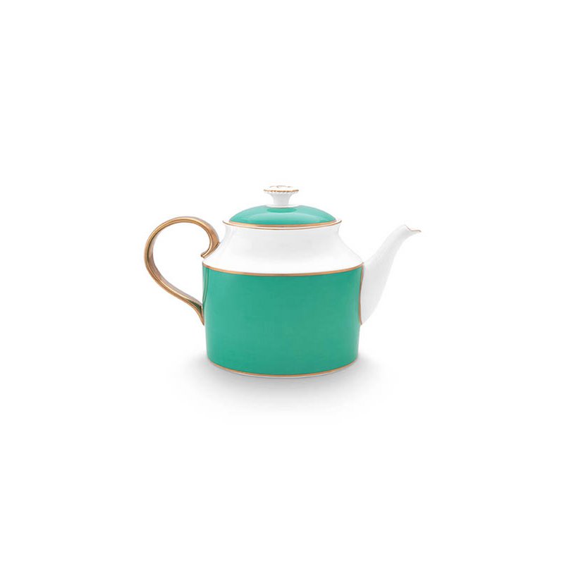 Pip Studio - Tea Pot Large Pip Chique Gold-Green 1.8ltr