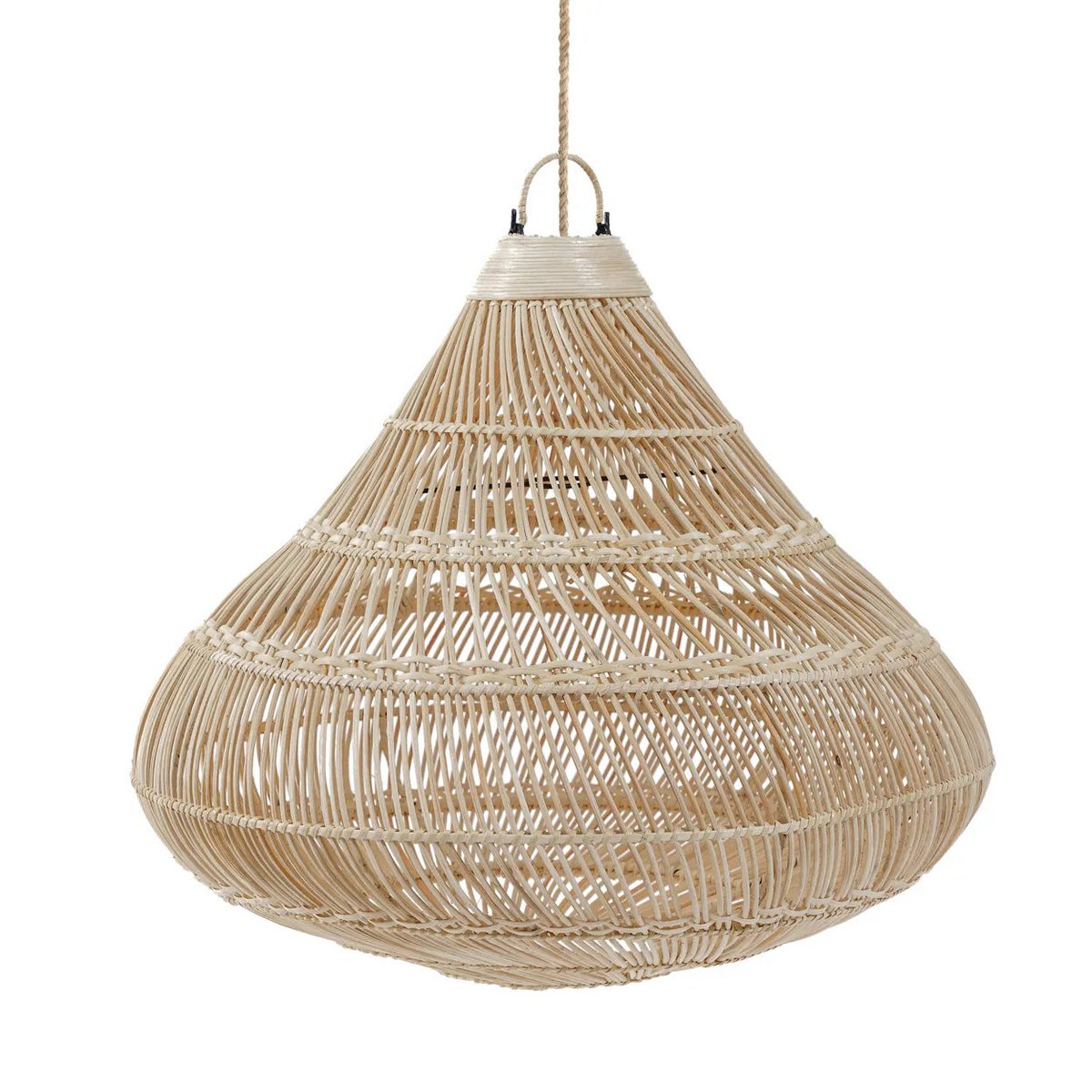 Bazar Bizar - Hanglamp 'Drop' (Naturel, L)