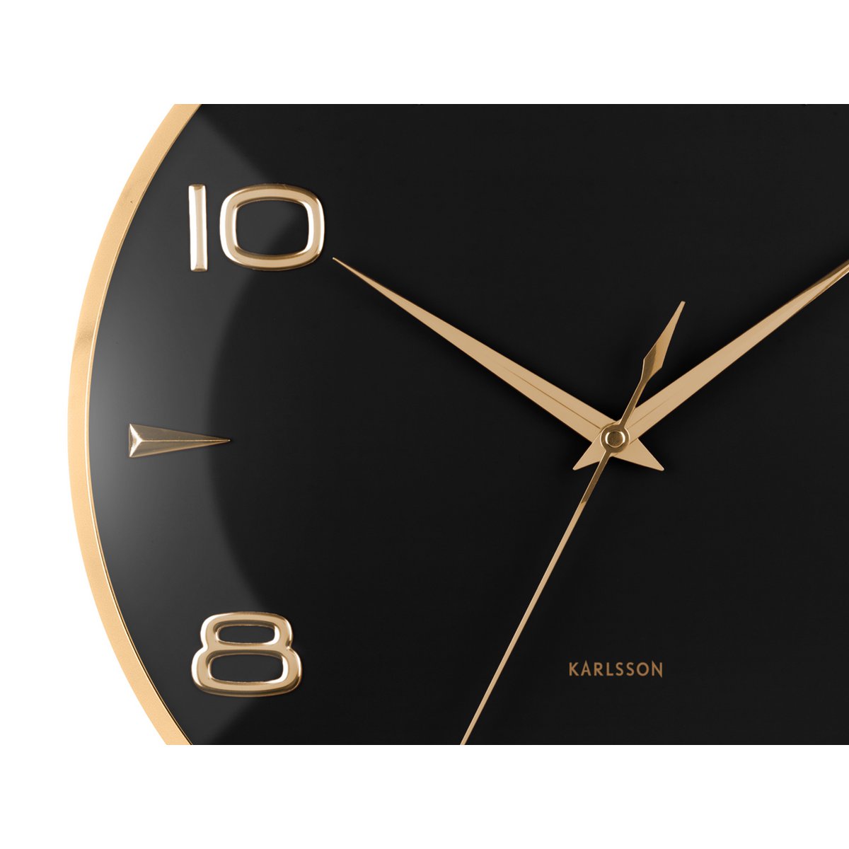 Karlsson - Horloge murale Sienna Glow - KA6017BK