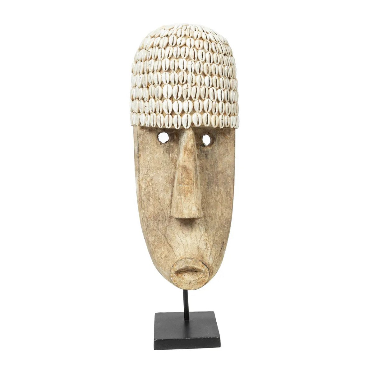 Bazar Bizar - Masker op standaard 'Cowrie Mask' (Large)