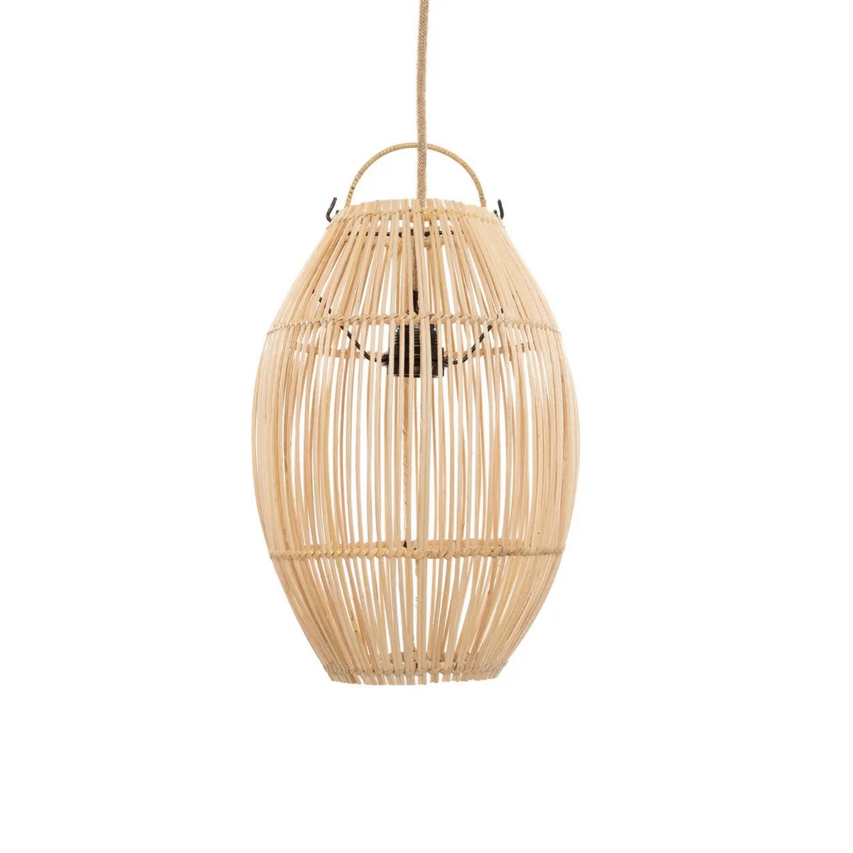 Bazar Bizar - Lampe suspendue 'Zuri' (Naturel, S)