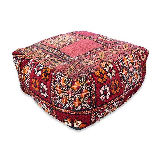 Poufs &amp; Oreillers - Coussin de sol marocain vintage - K1216