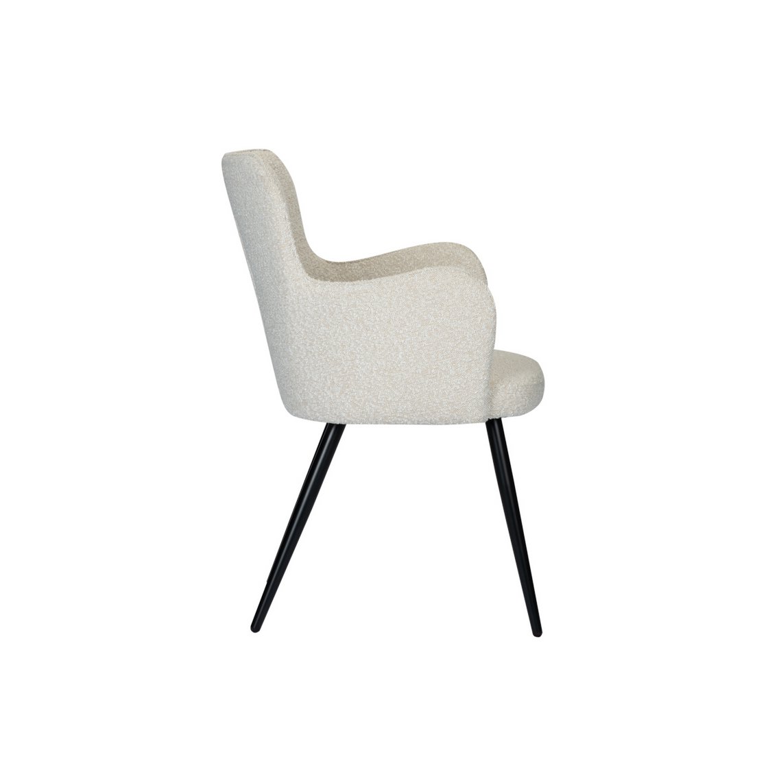 Pole to Pole - Fauteuil à oreilles blanc perle (Lot de 2)