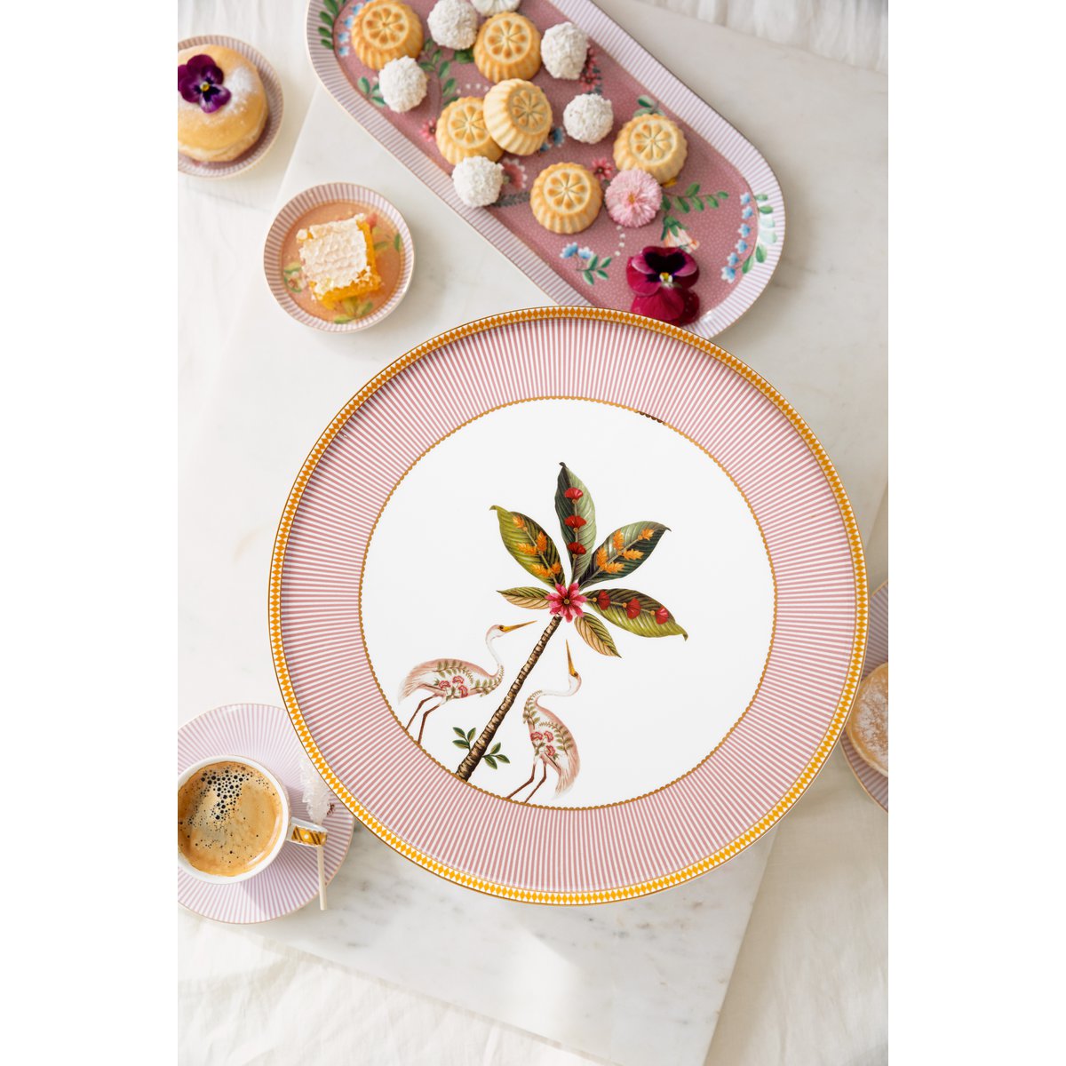 Pip Studio - Mini Cake Tray La Majorelle Pink 21cm