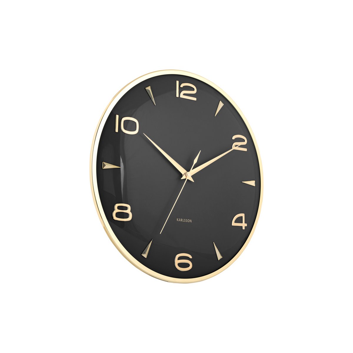 Karlsson - Horloge murale Sienna Glow - KA6017BK