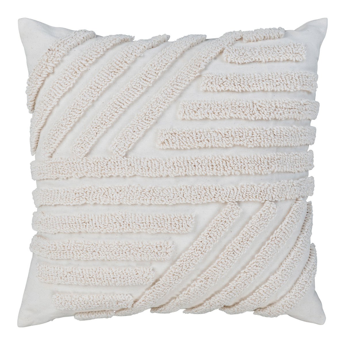 House Nordic - Coussin Albany - Coussin, blanc, 45x45 cm