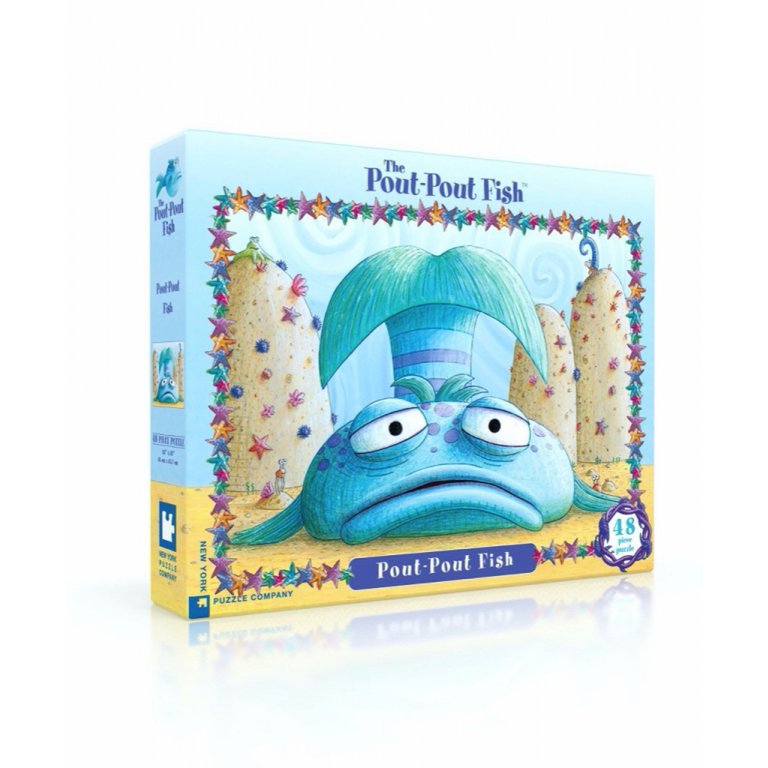 New York Puzzle Company - Puzzle 'Pout Pout Fish' (48 Teile)