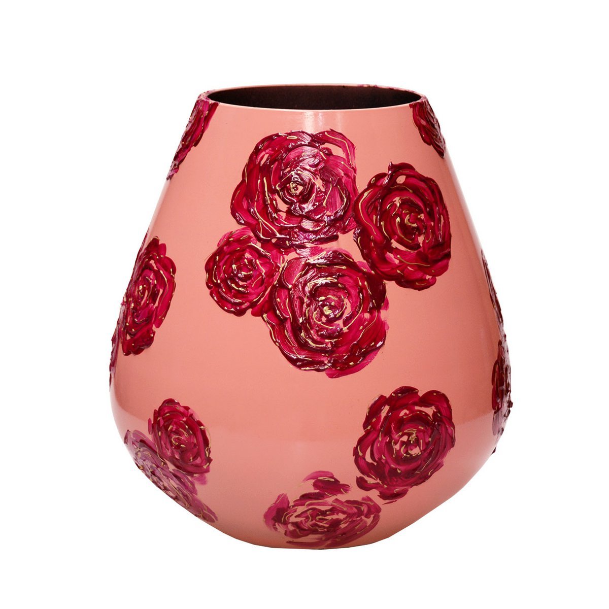 Vase the World - Tasman M roses Ø26 x H28 cm