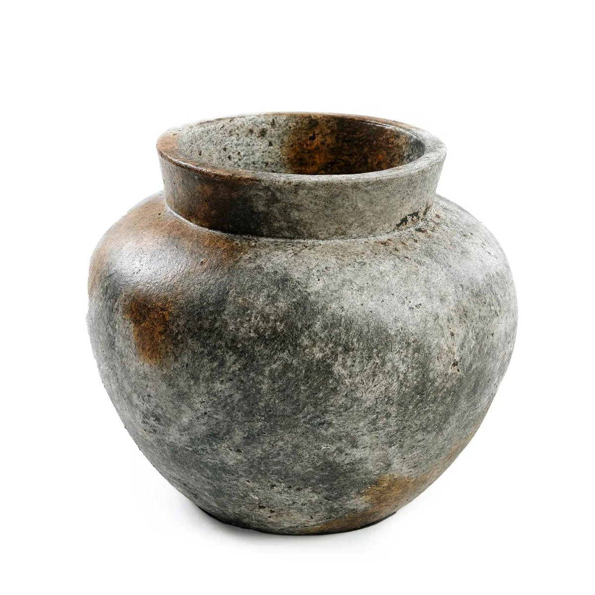 Bazar Bizar - Vase 'Funky' (Gris Antique, M)