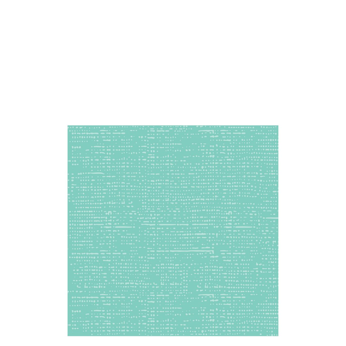 J-Line - Pak 12 Servet Textielpapier Turquoise Large