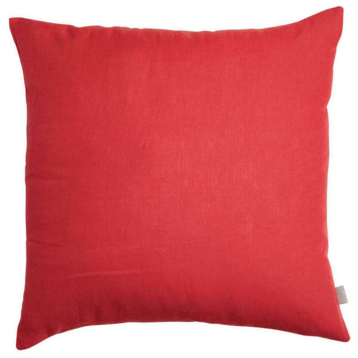 VIVARAISE - Coussin uni Zeff Groseille 45 x 45