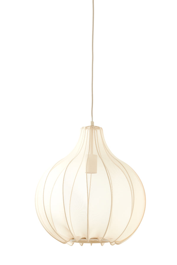 Light &amp; Living - Lampe suspendue 'Elati' (Taille M, Sable)