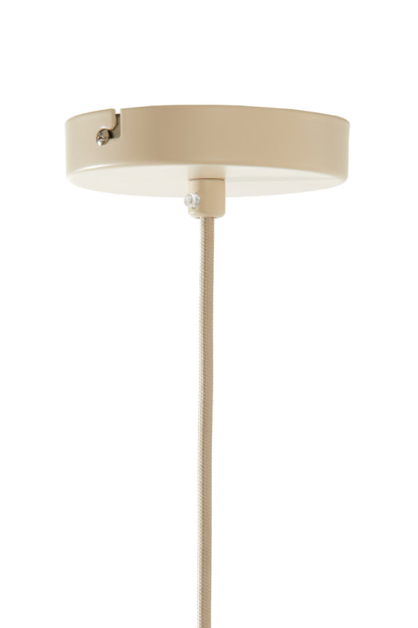 Light &amp; Living - Lampe suspendue 'Elati' (Taille L, Sable)