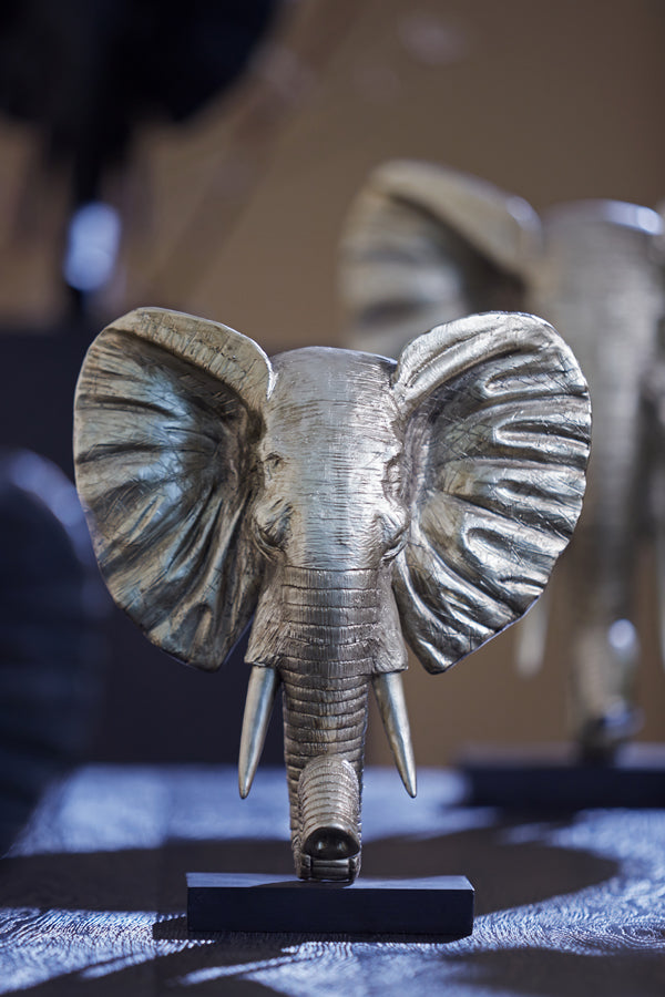 Light & Living - Decoratief beeld 'Elephant' (Maat M, Light Gold)