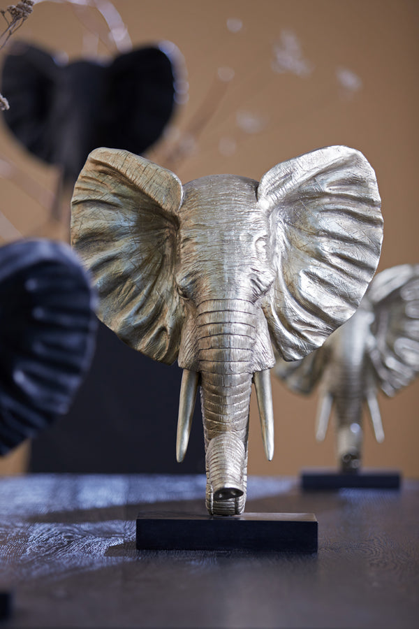 Light & Living - Decoratief beeld 'Elephant' (Maat L, Light Gold)