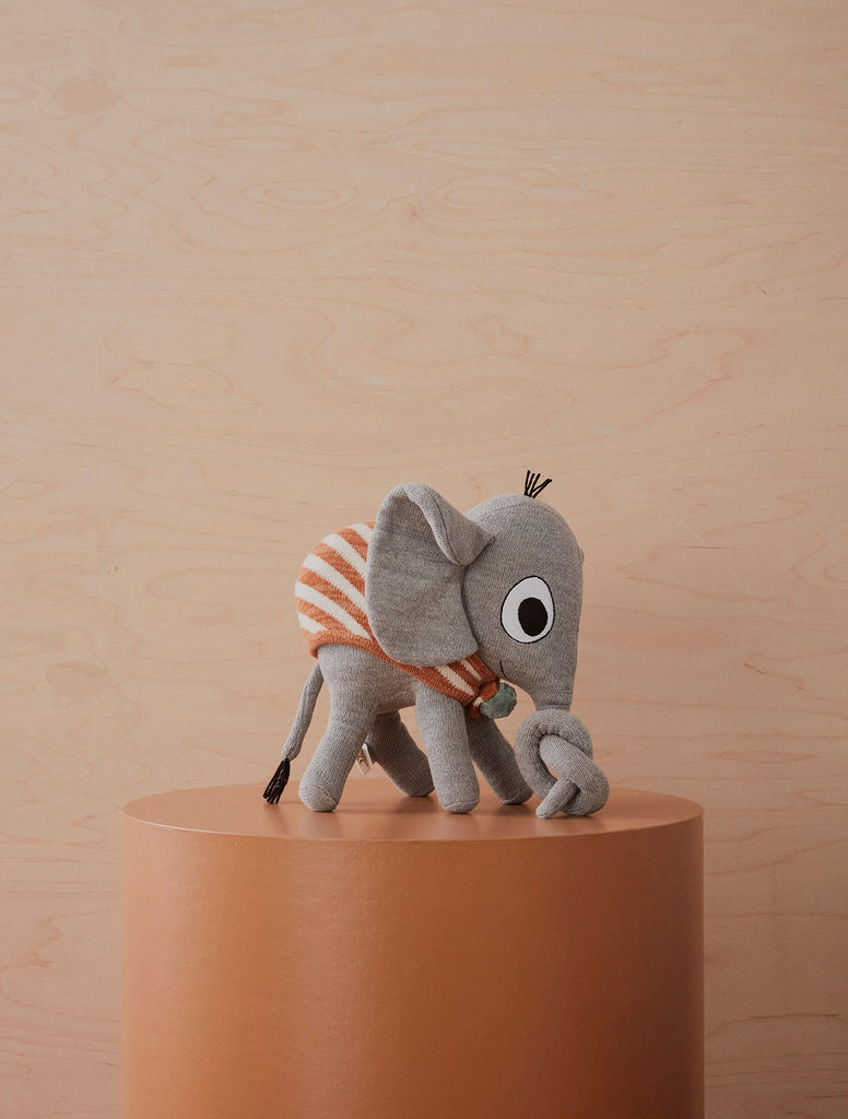 OYOY MINI - Figurine 'Éléphant Henry' (Gris)