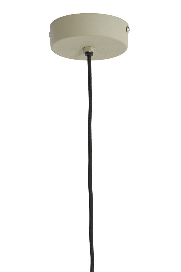 Light & Living - Hanglamp 'Elimo' (Maat L, Matt Light Grey)