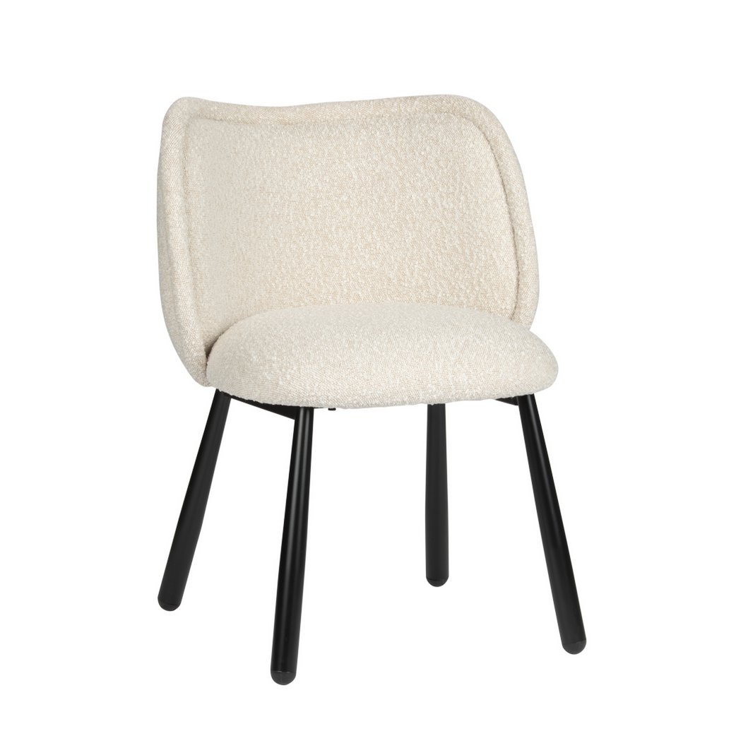 Pole to Pole - Chaise Panda Blanc Perle (Lot de 2)