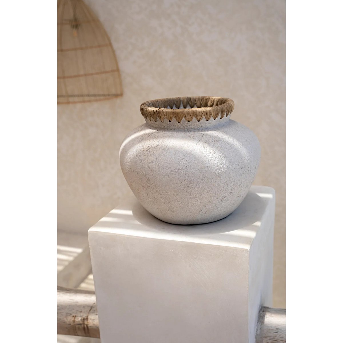 Bazar Bizar - Vase 'Styly' (Beton Natur, M)