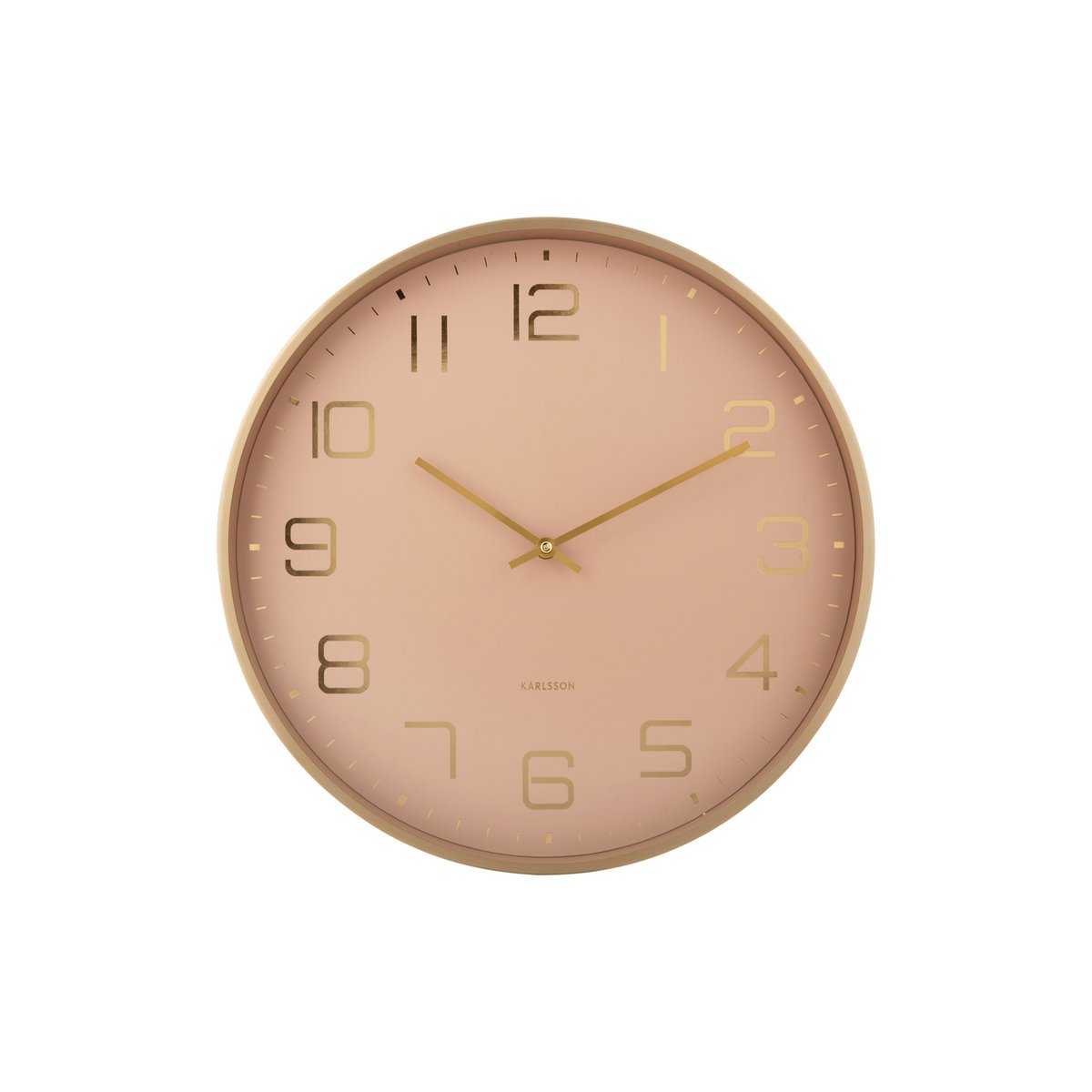 Karlsson - Horloge murale Elegance Glow (Ø40cm) - KA5973LB