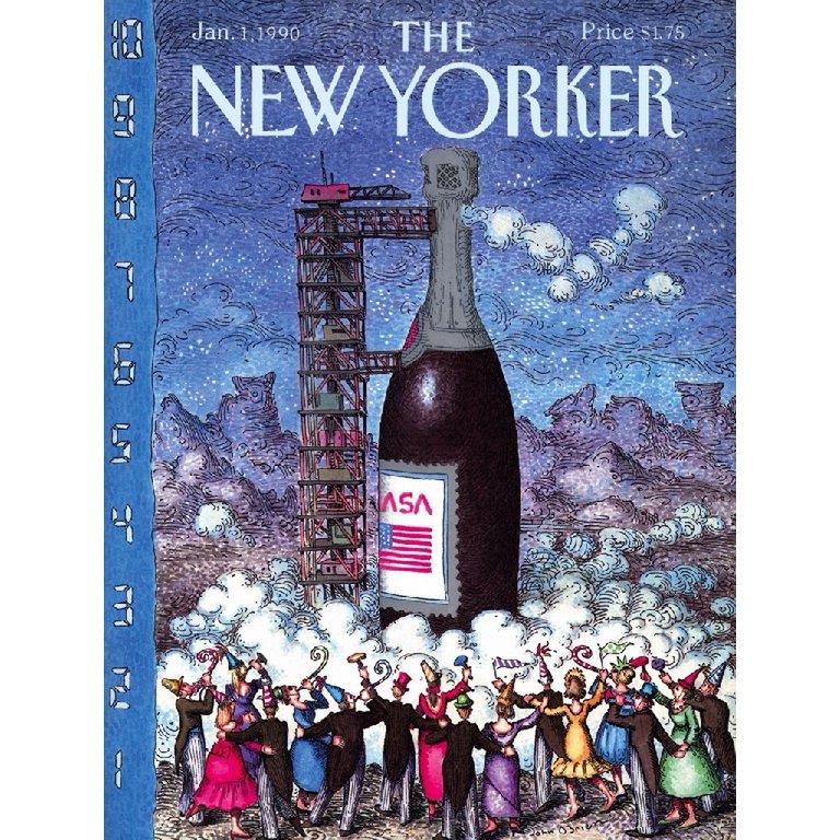 New York Puzzle Company - Puzzle 'Champagne Countdown' (1000 pièces)